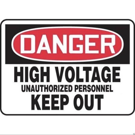 Accuform Danger Sign, MELC044XV MELC044XV